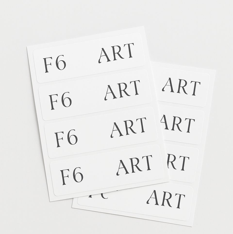 You can customize either full sticker sheets or individual stickers.
